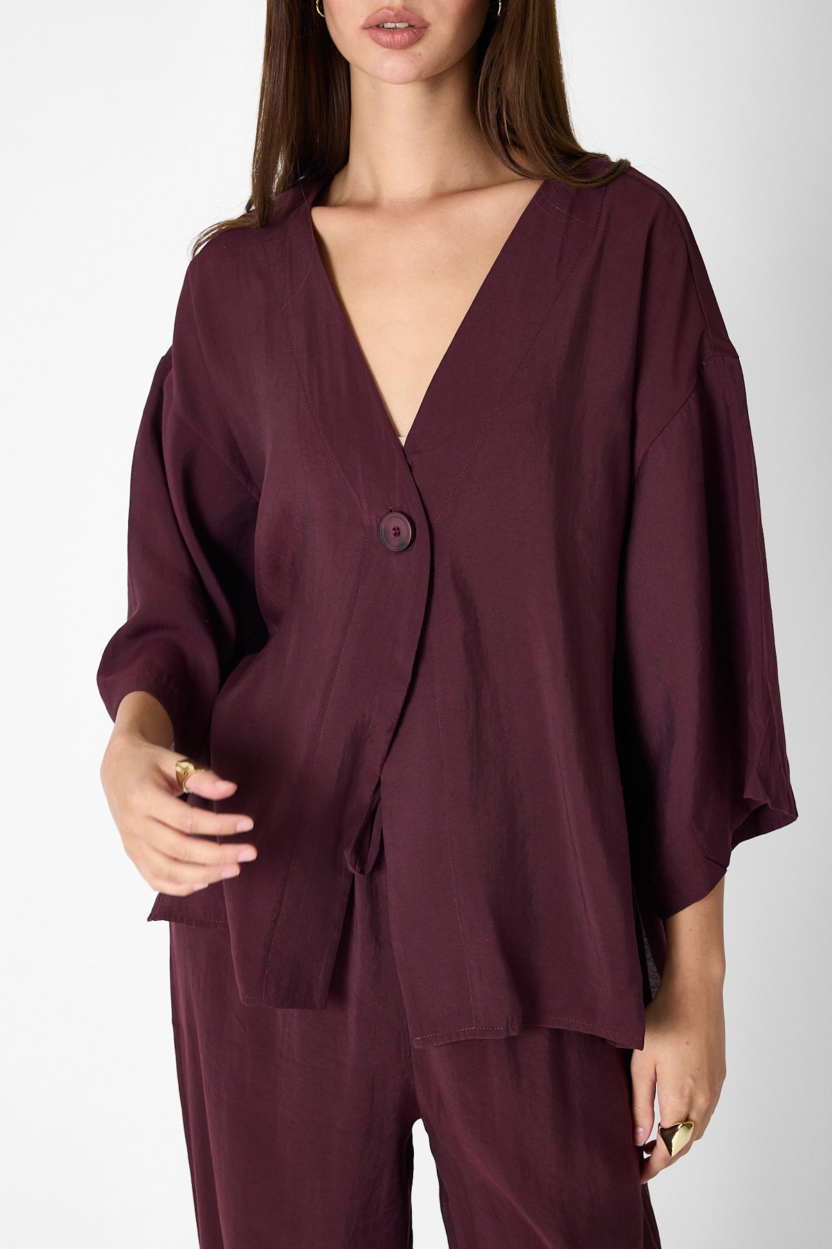 Minimalist Elegance Set – Burgundy