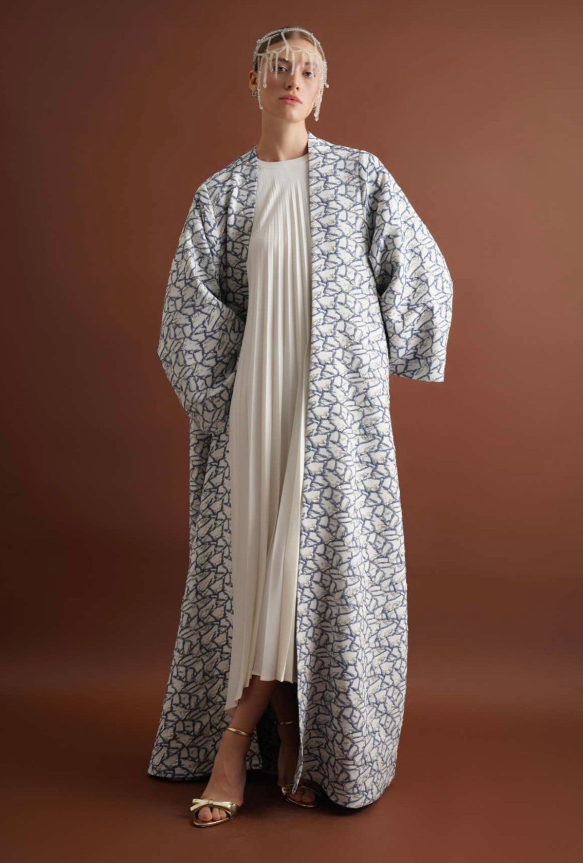 Azure Thread Abaya