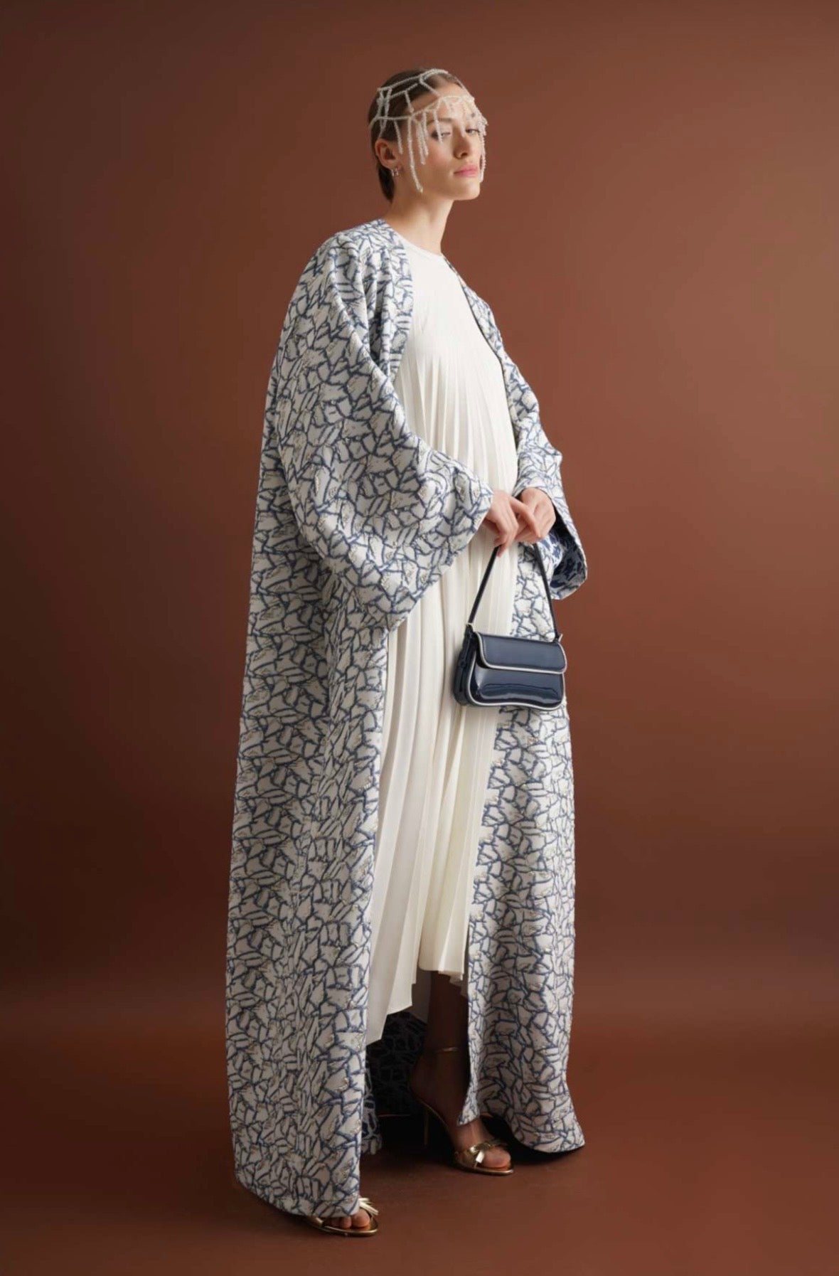 Azure Thread Abaya
