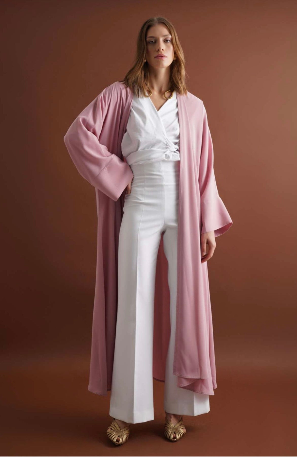 Rose Drift Abaya