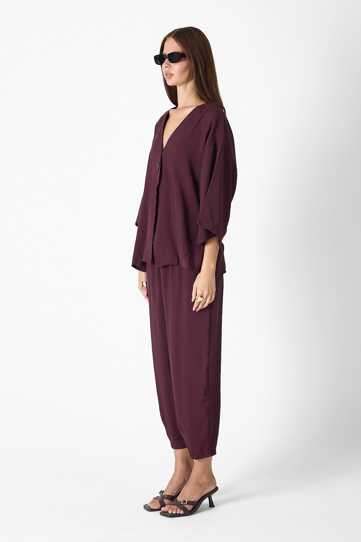 Minimalist Elegance Set – Burgundy