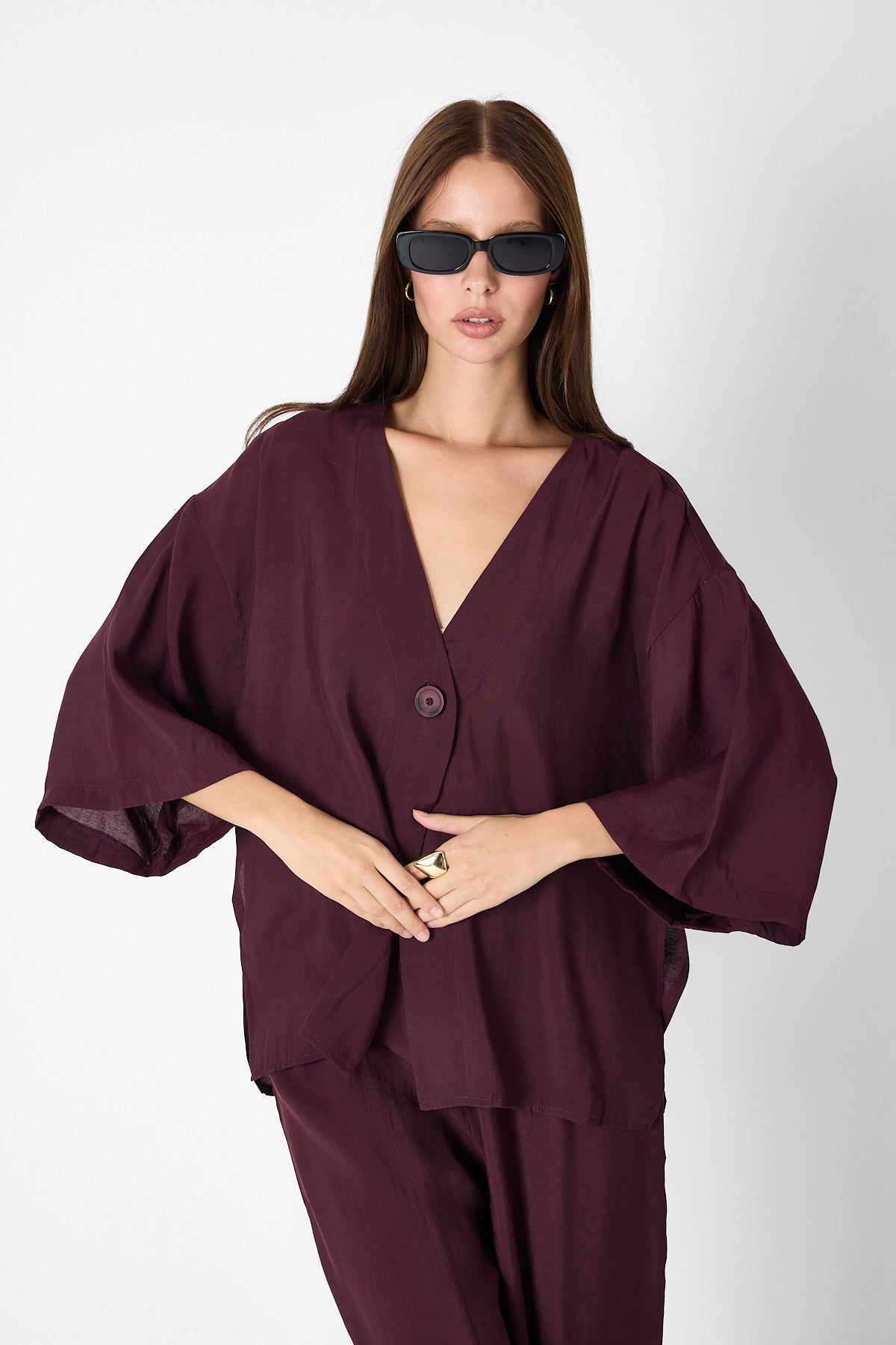 Minimalist Elegance Set – Burgundy