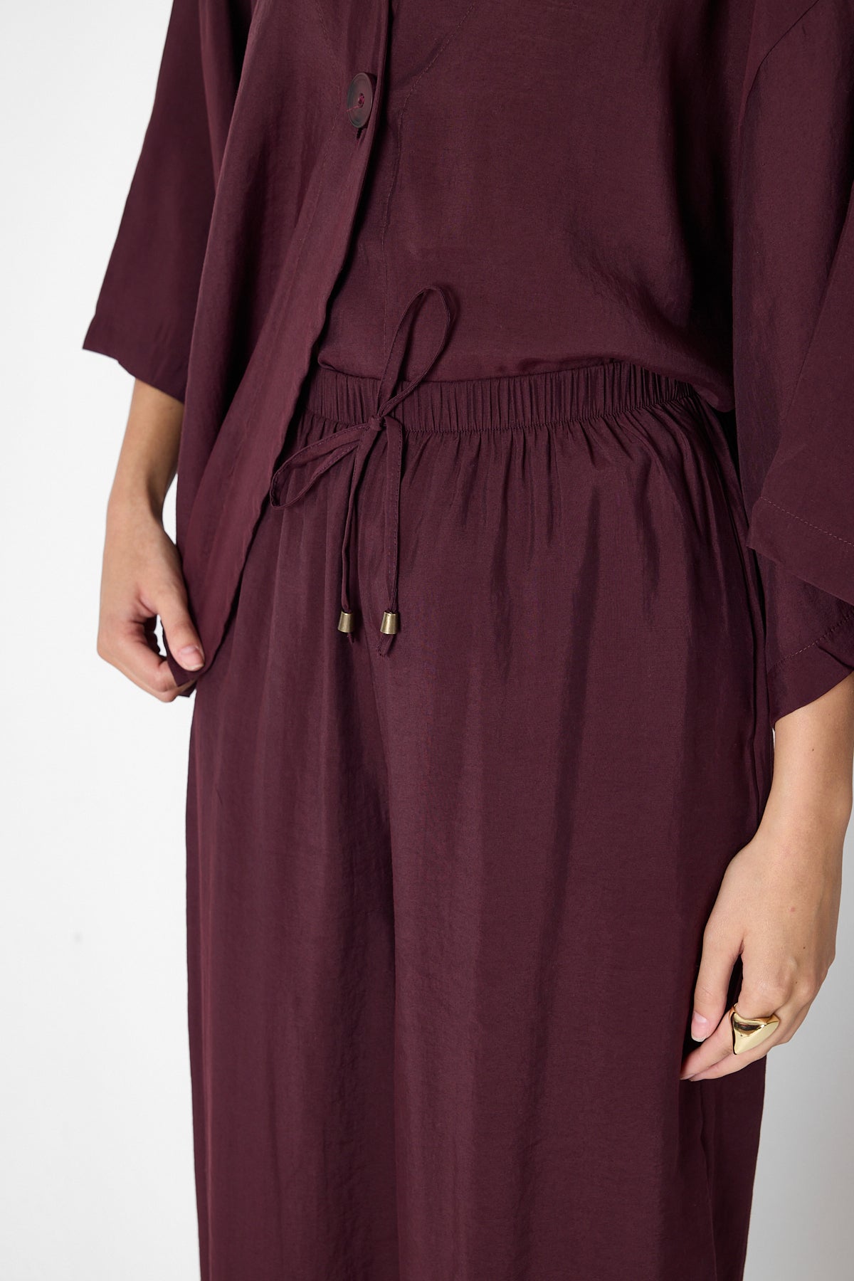 Minimalist Elegance Set – Burgundy