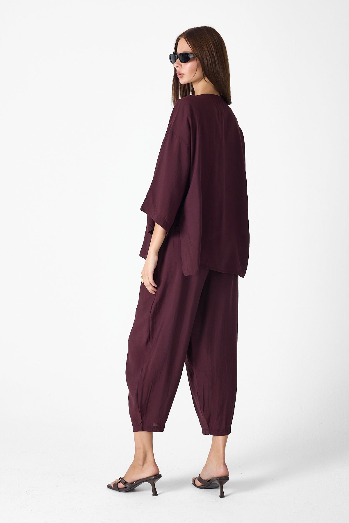 Minimalist Elegance Set – Burgundy