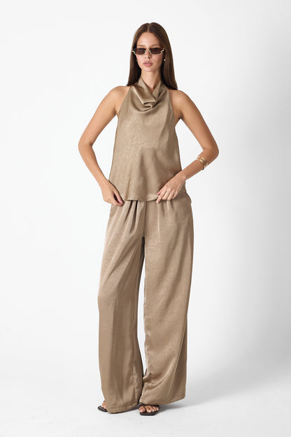 Satin Luxe Set – Champagne