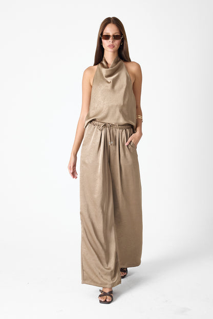 Satin Luxe Set – Champagne