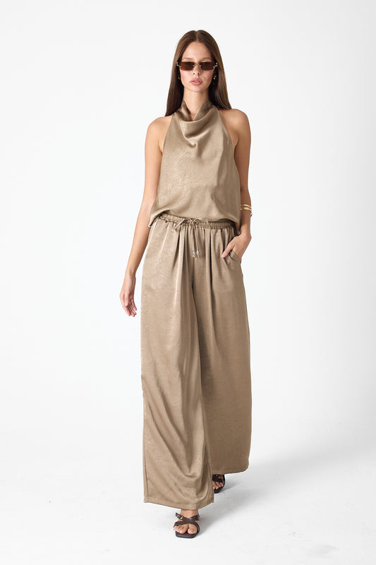 Satin Luxe Set – Champagne
