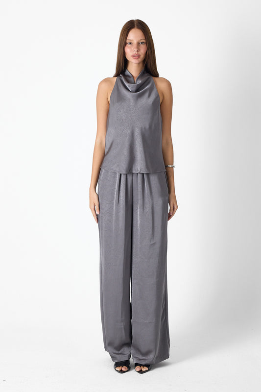 Satin Luxe Set – Gray
