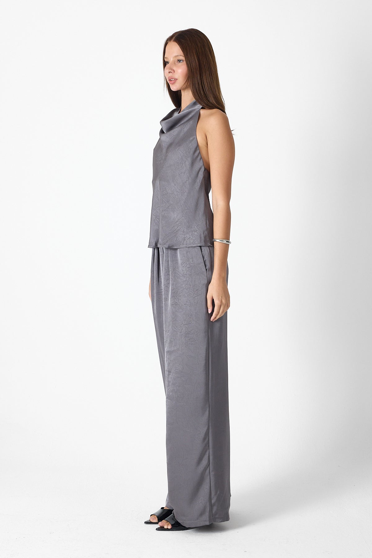 Satin Luxe Set – Gray