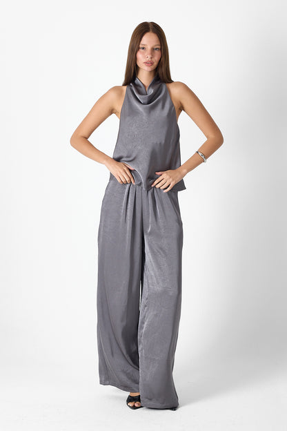 Satin Luxe Set – Gray