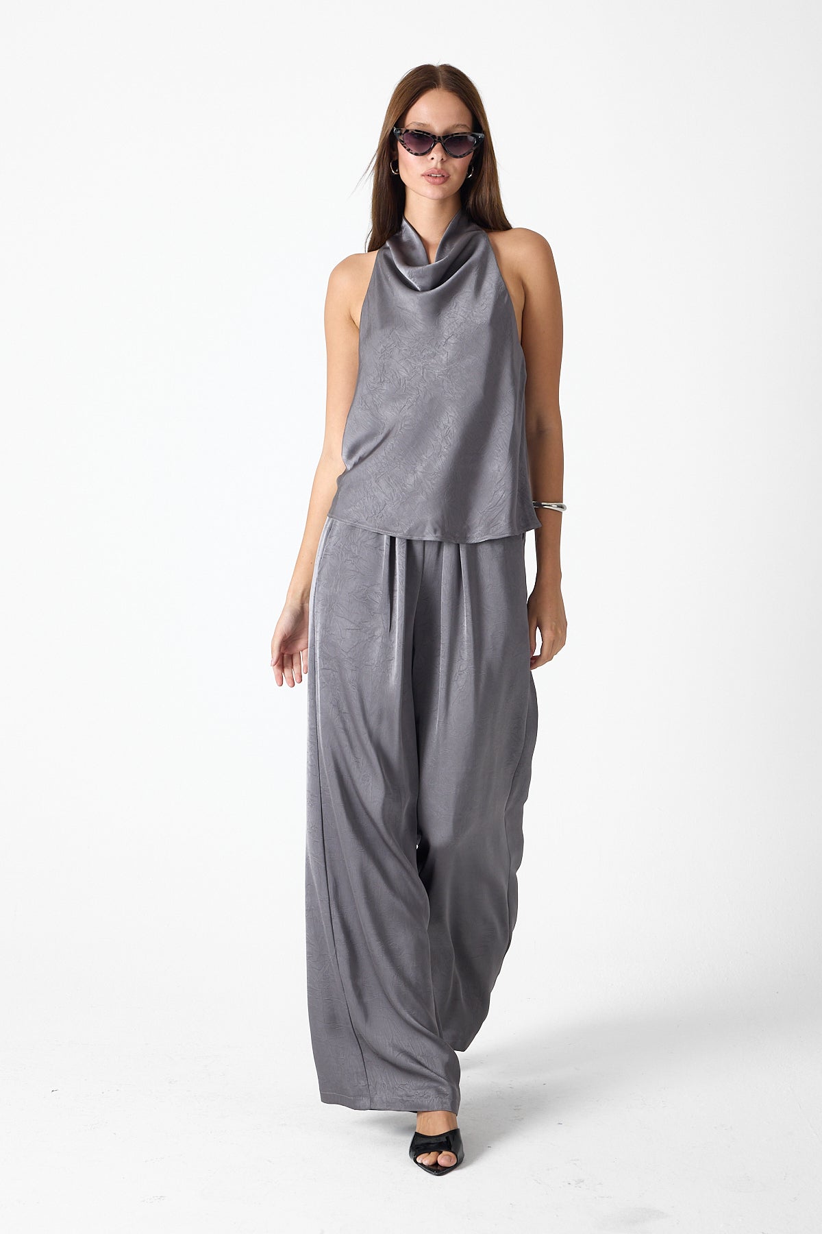 Satin Luxe Set – Gray