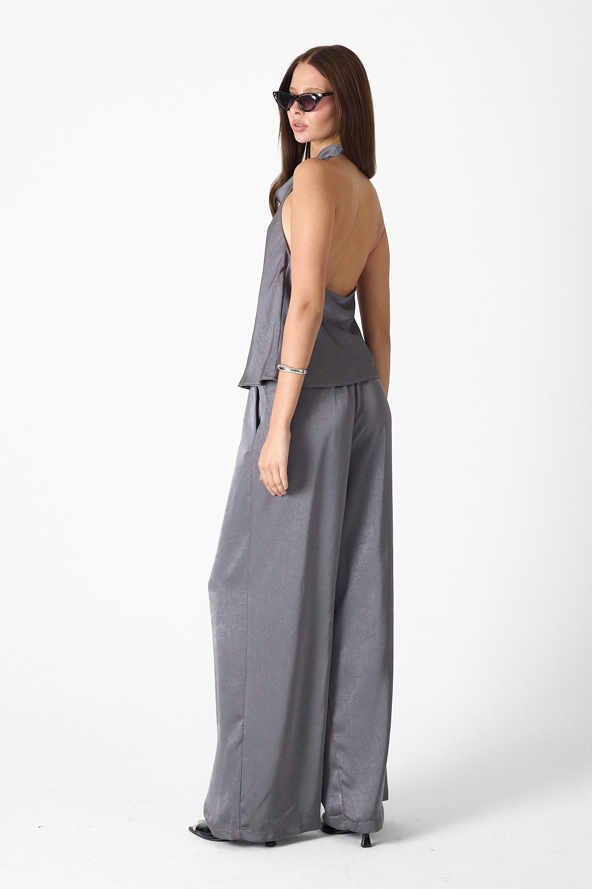 Satin Luxe Set – Gray
