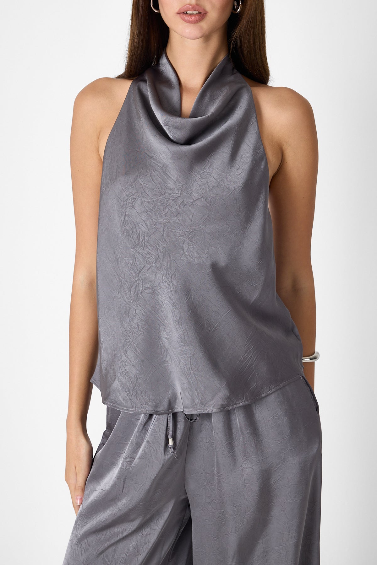 Satin Luxe Set – Gray
