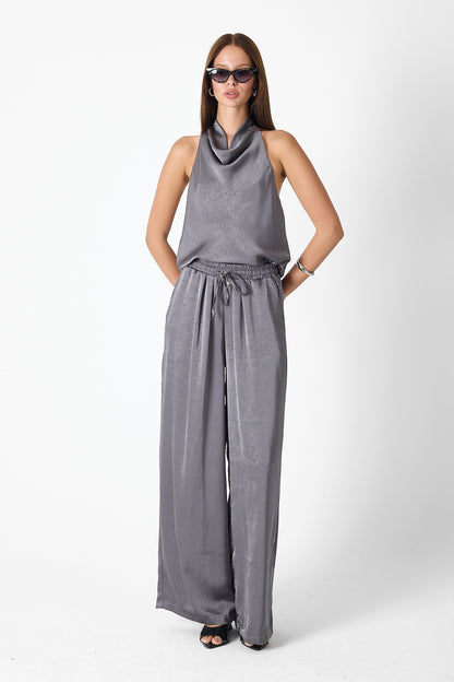 Satin Luxe Set – Gray