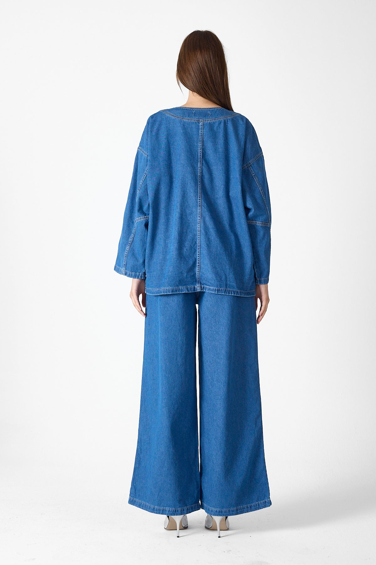 Denim Luxe Set – Blue