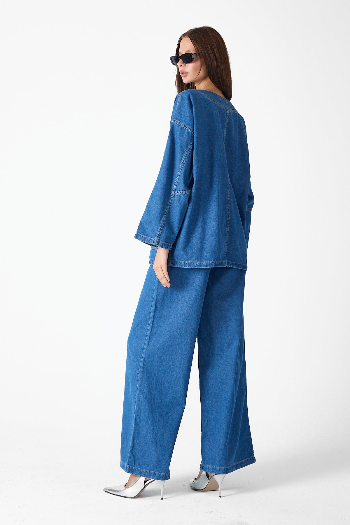Denim Luxe Set – Blue