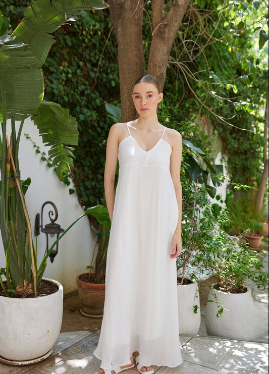 White Breeze Maxi Dress