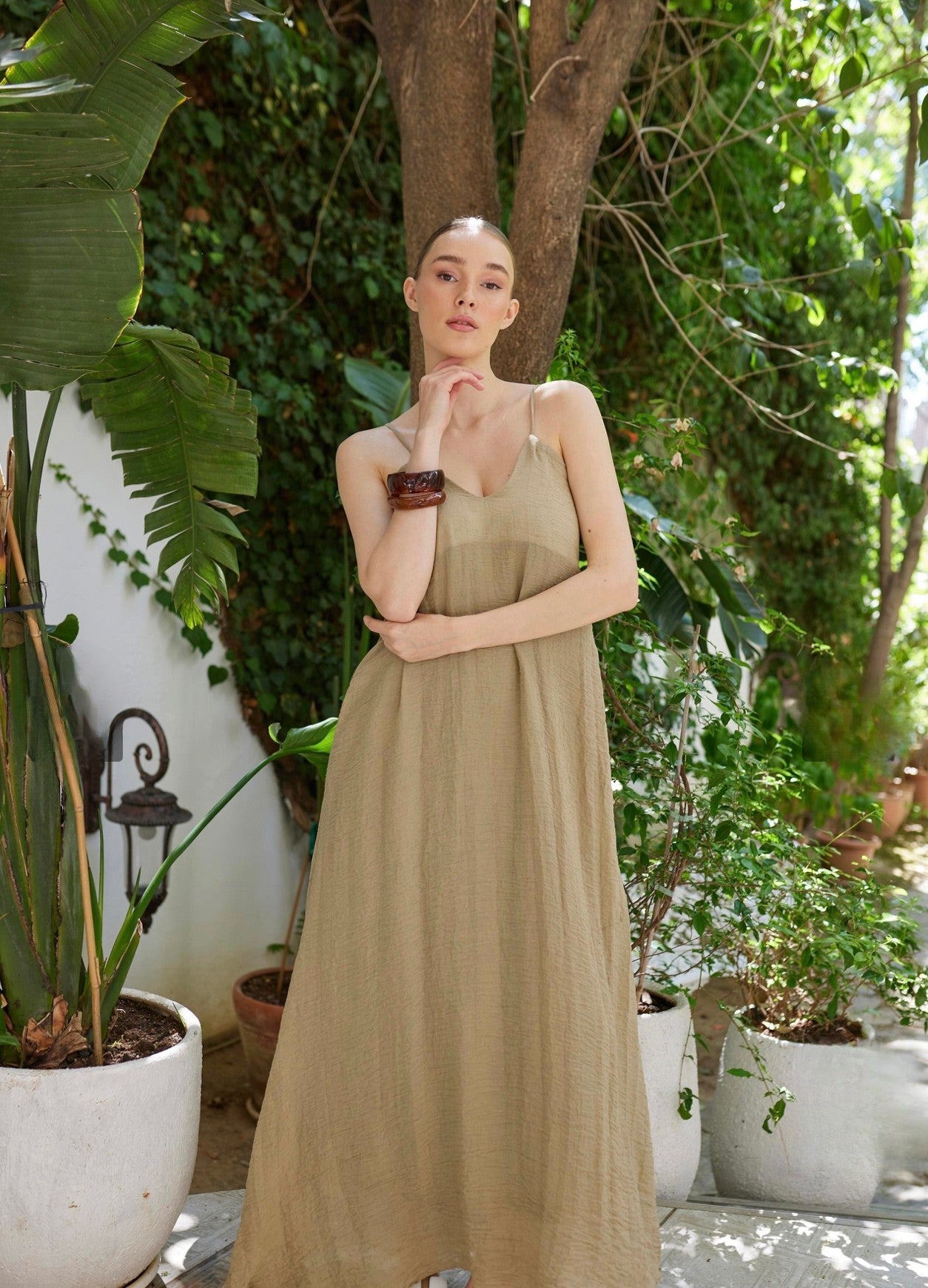 White Breeze Maxi Dress